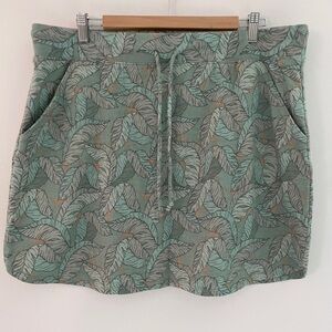 Nine West Leaf Pattern Skirt